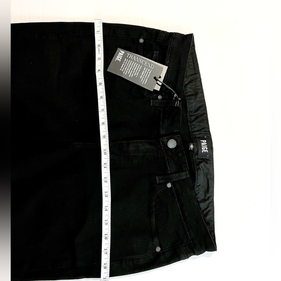 Paige   Verdugo Ankle Midrise Ultra Skinny jeans size 32 Black - Picture 9 of 14